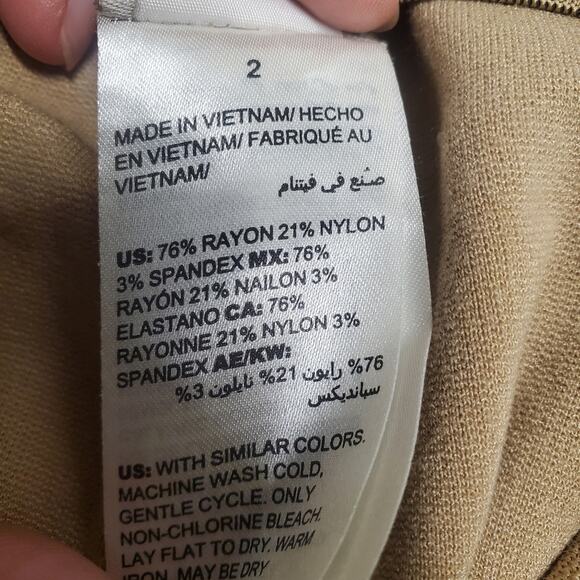 Chico's Juliet Ankle Pants in Dakota Wheat 2 US 12-14 - Picture 6 of 7